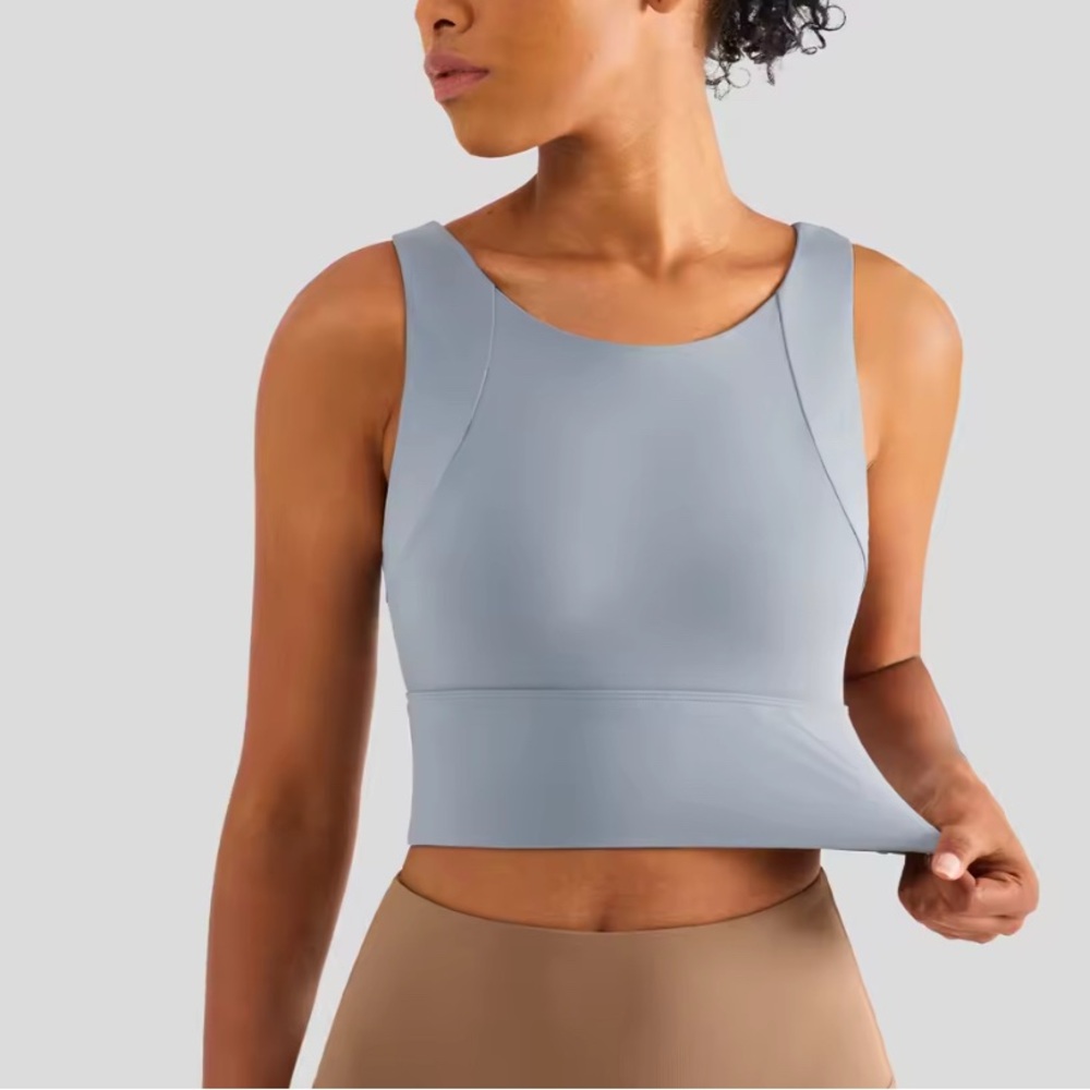 🌿 Blue Sports Top